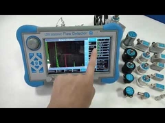 شاشة لمس بطاقة SD كاشف عيوب بالموجات فوق الصوتية ضوضاء منخفضة