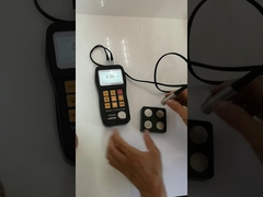 مقياس سمك الجدار بالموجات فوق الصوتية LCD 128x64 مع إضاءة خلفية LED