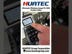 مقياس سمك بالموجات فوق الصوتية الرقمي Huatec 0.75 مم مع طلاء