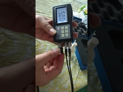 Ultrasonic Thickness Gauge 500 - 9000m/S For Pressure Vessels