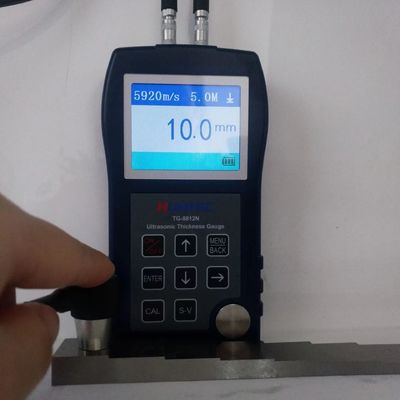 HUATEC TG-8812 مقياس سمك الموجات فوق الصوتية المتقدمة مع 0.55-500mm مجموعة دقة عالية و Bluetooth