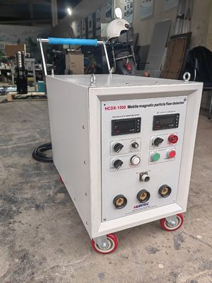 HCDX-1500 صناعية MPI المغناطيسية و إزالة المغناطيسية المعدات 0-1500A التيار المستمر قابلة للتعديل
