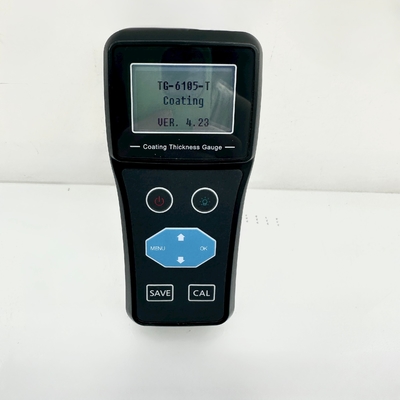 مقياس سمك الطلاء TG-6105 الأساسي لمسبار FM لطلاء الزنك في شرائط الحديد المجلفن