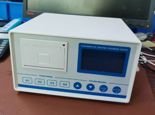 جهاز قياس سمك الطلاء الكهروكيميائي بالنحاس والفضة TG-100E