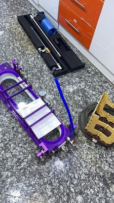 HV1800F-LED صندوق الفراغ نظام الكشف عن تسرب لحام لأسفل الخزان ووعاء الضغط