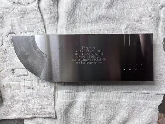 مجموعة مرحلية من نوع A كتلة كتلة معايرة - خدمة NDT