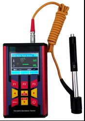 جهاز اختبار الصلابة المحمول RHL-60 بشاشة LCD ملونة وهيكل معدني