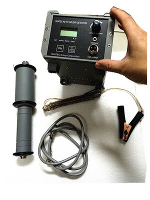 HD-101 كاشف عطلة محمول إنذار شرارة NDT كاشف عيوب الطلاء الرقيق للاختبار الطبقة الوقائية للمطاريد الخرسانية