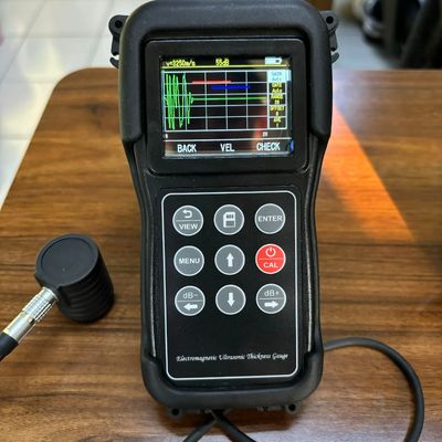 TG-14S Portable EMAT Thickness Meter 1.5~240mm Range Permanent Magnet Electromagnetic Ultrasonic Tester