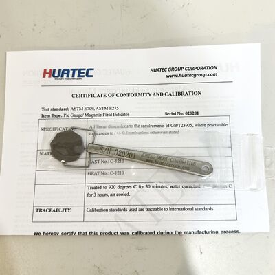 مقياس الكرة ASTM مؤشر الحقل مؤشر الكرة المغناطيسية ASTME709 اختبار MPI