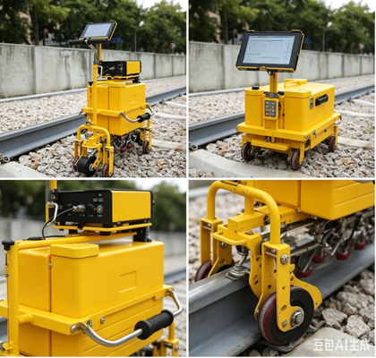 كاشف عيوب السكك الحديدية المحمول FD-GT-20 المثبت على عربة، معيار TB/T 2340-2012 لاختبار عيوب السكك الحديدية
