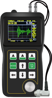 TG-5100D في الوقت الحقيقي A مسح و B مسح من خلال غلاف مقياس سمك بالموجات فوق الصوتية