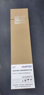 فيلم التصوير الإشعاعي الصناعي HUATEC D7 100mmX480mm 100 ورقة لكل كيس