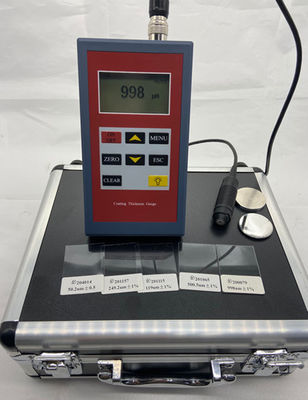 مقياس سمك طلاء الطلاء المغناطيسية بشاشة رقمية محمولة