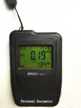 DP802i X-γ Ray Radiation Personal Dose Alarm Meter كمية الإشعاع الشخصية