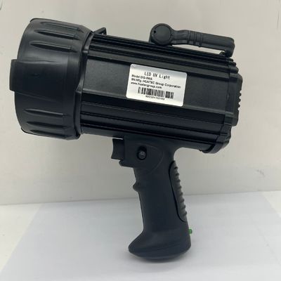 ضوء UV LED محمول DG-9W مع حماية من انخفاض الطاقة، ضوء UV أبيض مزدوج، عمر بطارية 5-6 ساعات