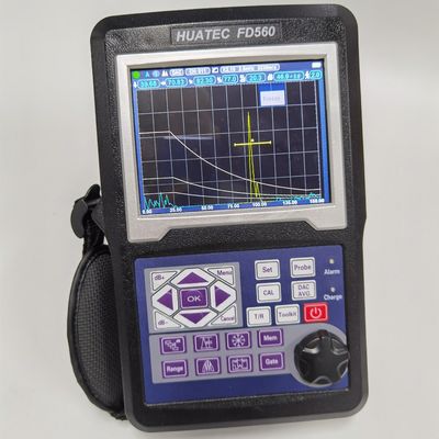 FD560 High Performance Portable Ultrasonic Flaw Detector 0.2-20MHz Bandwidth TFT Color LCD Industrial Defect Inspection Tester
