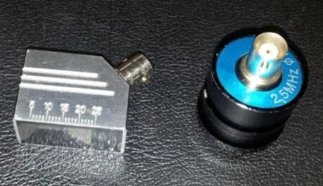معدات Ndt 0.5-20mhz خطي عمودي ≤3٪ انقسام في إنذارين متأخرين 0.5-10s خطوة 0.1s