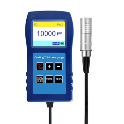 TG-6007 نطاق كبير نطاق كبير 10 ملم مقاوم للحريق المواد المعدنية المغناطيسية سطح طلاء سمك مقياس