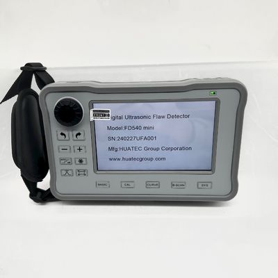 شاشة لمسة صغيرة FD540 كاشف عيوب بالموجات فوق الصوتية 5 بوصة شاشة IPS DAC AVG B-Scan معدات اختبار الشقوق NDT المحمولة