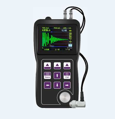 شاشة OLED ملونة مقياس سمك الموجات فوق الصوتية A&B Live Scan Single & Dual Element Probe