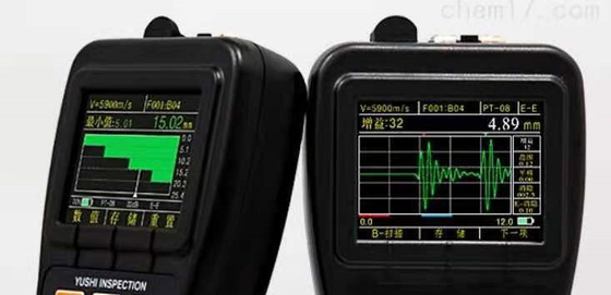 TG-5100D في الوقت الحقيقي A مسح و B مسح من خلال غلاف مقياس سمك بالموجات فوق الصوتية