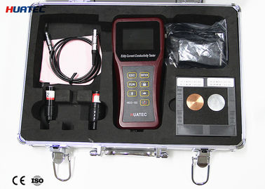 HEC-102 المعادن غير الحديدية المحمولة Eddy حاليا معدل نقاء التوصيل الكهربائي
