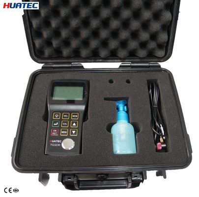 TG-3230 Portable Ultrasonic Wall Thickness Meter 0.15mm Minimum Measurement High Low Limit Alarm Industrial Thickness Measuring Instrument
