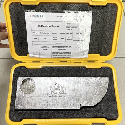 IIW V-1 CS SS AL مواد UT وحدات المعايرة NDT أداة