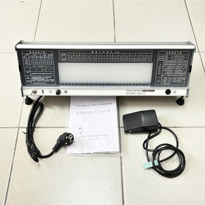 NDT أشعة LED مشاهد الفيلم الصناعية بدون مكبر زلق