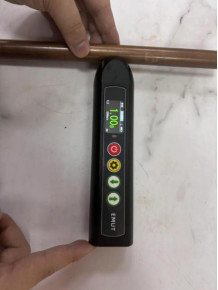 TG-15 دقة عالية 0.001mm EMAT مقياس سمك الموجات فوق الصوتية الكهرومغناطيسية
