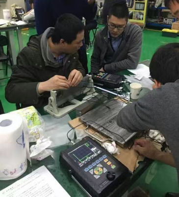 كاشف عيوب بالموجات فوق الصوتية FD-GT-1010 بموجة مربعة وشاشة TFT مقاس 5.7 بوصة لفحص أوعية الضغط والسكك الحديدية