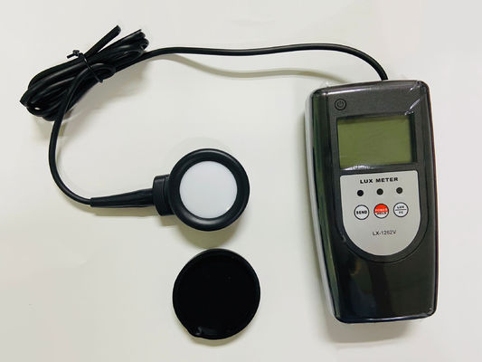 HLX-262 Integrated Digital Lux Meter 0-200000 Lux & 0-20000 FC Max Hold USB Bluetooth Data Output Light Illuminance Tester