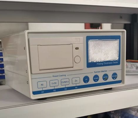 جهاز اختبار سمك الكولومتري كهربائيا TG-100E عالي الدقة كاشف سمك طبقة الطلاء المفردة والمتعددة