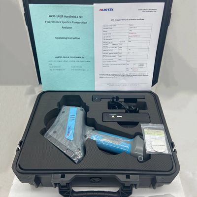 مقياس مطياف التألق بالأشعة السينية HXRF-140JP للقراءة المباشرة ووضع PMI نطاق الكشف عن العناصر من التيتانيوم مع مقبض محلل XRF
