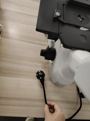 المجهر الستيريو عالي الدقة HSM-645S مع الكاميرا الرقمية لقياس المختبر