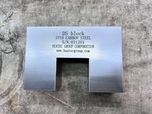 كتلة معايرة AWS D1.1/D1.1M-2015 للمسافة الطولية والحساسية