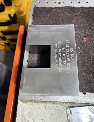 كتلة معايرة AWS D1.1/D1.1M-2015 للمسافة الطولية والحساسية