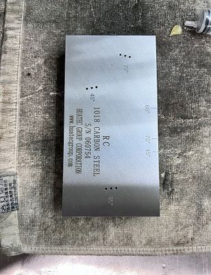 كتلة معايرة الموجات فوق الصوتية لمقارنة دقة الفولاذ الكربوني RC القياسية AWS D1.1/D1.1M-2015