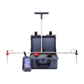 HD-109 متقدمة طريقة الكترود المزدوج مكب النفايات HDPE جهاز الكشف عن التسرب الجغرافي الغشاء القياس نطاق الجهد ± 200VDC