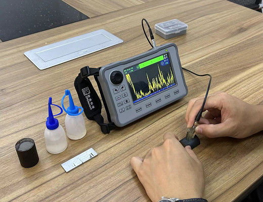 جهاز اختبار عمق الموجات فوق الصوتية TG-8000 للطبقة المقواة بالحث
