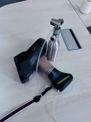 محلل PMI محمول باليد HXRF-1XLIBS لتحديد سبائك الكربون/الألومنيوم/النحاس/النيكل