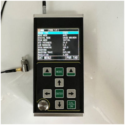 TG-5710 أداة اختبار سمك المعدات المتنقلة A-Scan B-Scan الموجات فوق الصوتية مقياس سمك المعدات المعدنية البلاستيكية