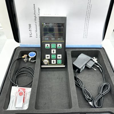 مقياس سمك الموجات فوق الصوتية الرقمي عالي الدقة المحمول باليد مع مسح A/B من النوع الجديد