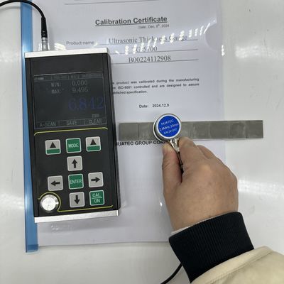 مقياس سمك الموجات فوق الصوتية الرقمي عالي الدقة المحمول باليد مع مسح A/B من النوع الجديد
