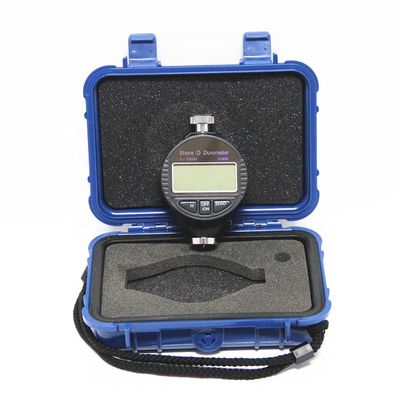 مقياس صلابة رقمي للجيب للشاطئ مع نطاق 0-100HD متوافق مع معايير DIN53505 و ASTMD2240