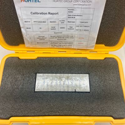 كتل معايرة أجهزة الفحص غير الإتلافي A6 كتلة اختبار الموجات فوق الصوتية