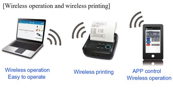 SRT-6610 LCD ملون 13 معايير الهاتف المحمول اللاسلكي المزامنة APP مقياس سطح الخام