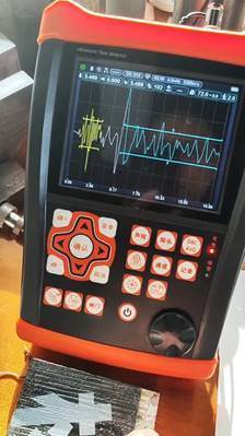 HFD-810 IP65 اختبار الروابط بالموجات فوق الصوتية عالية الدقة مع B-scan Imaging Bluetooth تقرير PDF