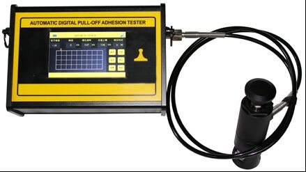 HKSM-10A معدات الاختبار غير المدمرة الآلية بالكامل الضغط الهيدروليكي رقمية سحب الالتصاق الاختبار لتحقيق اختبار الطلاء الدقيق